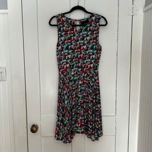 Cynthia Rowley sleeveless dress multi-colored size Large